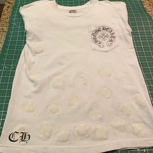 Chrome hearts scroll tee